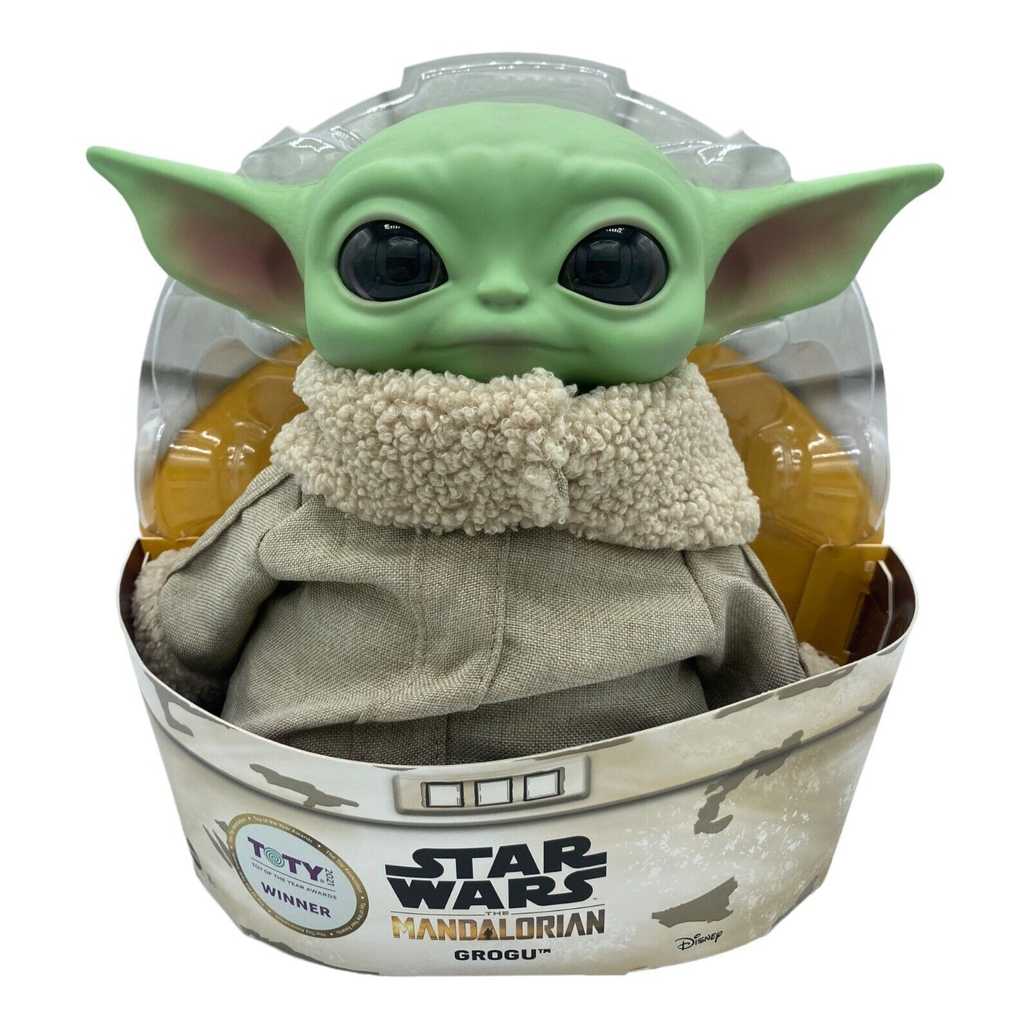 Star Wars GWD85 Mandalorian The Child Baby Yoda Plüsch Figur 28cm von Mattel